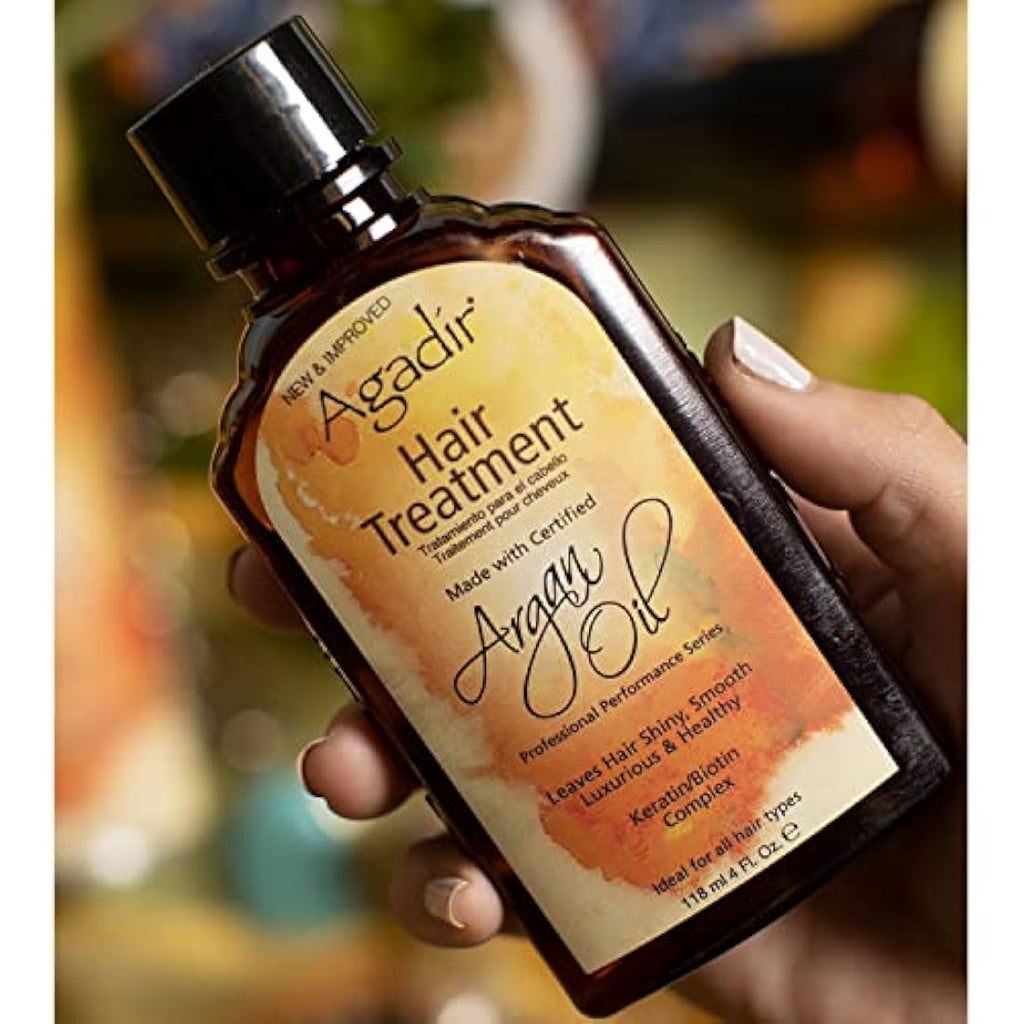 Agadir Argan Oil Hair Treatment - Leave-In Vitamin E Formula - 4oz
