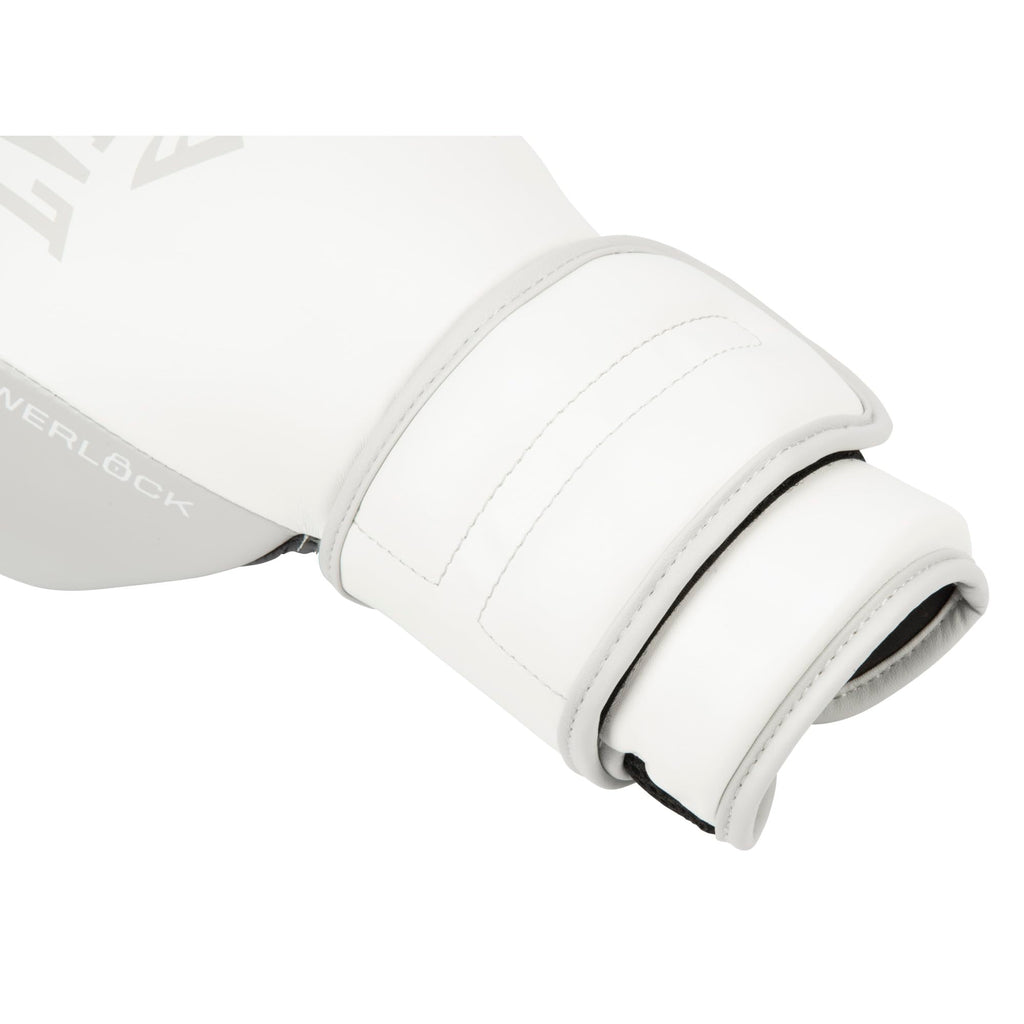 Everlast Powerlock 2R Training Boxing Gloves - White - 12oz PU Leather