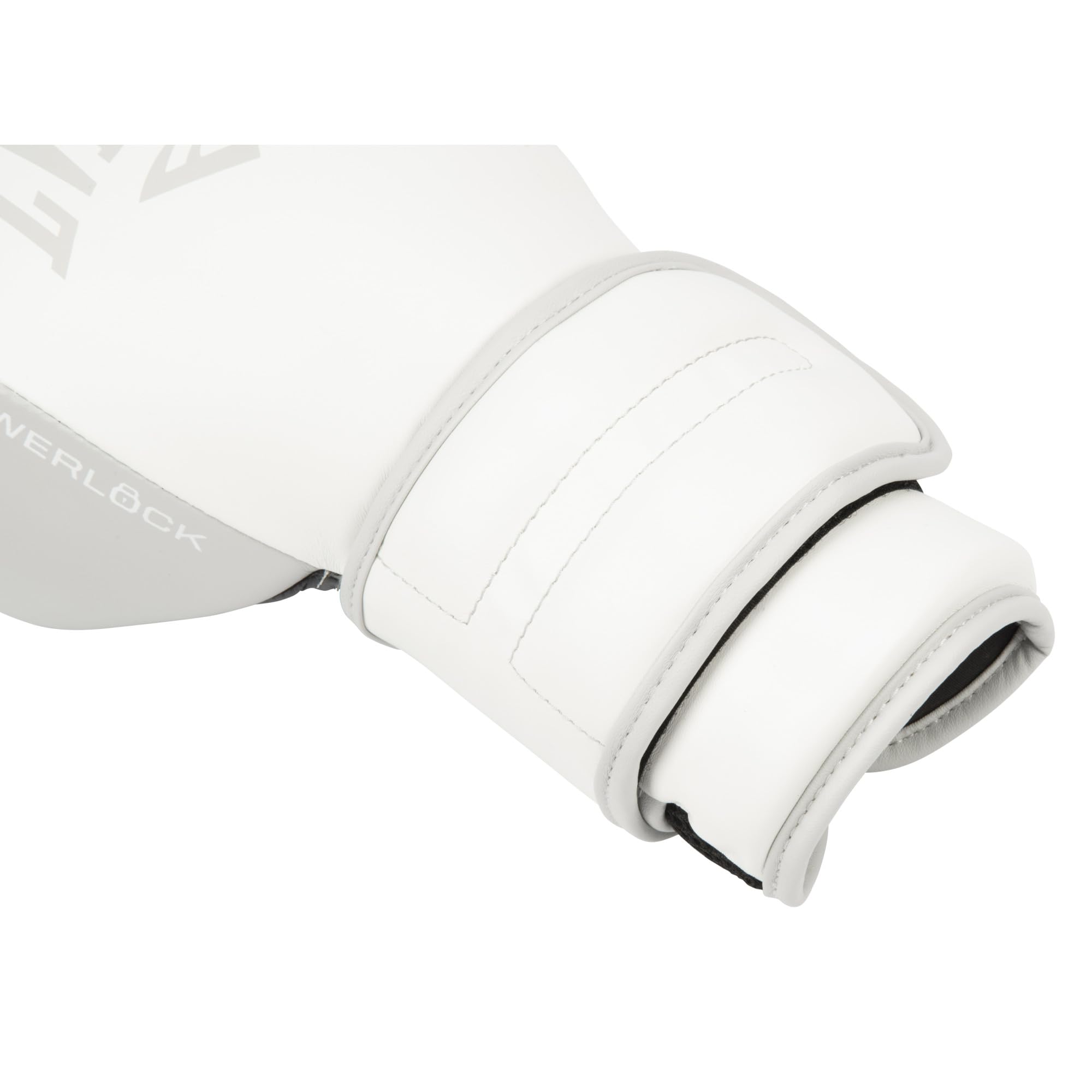 Everlast Powerlock 2R Training Boxing Gloves - White - 12oz PU Leather