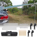 3x5m Waterproof Car Awning – Camping Tarp with Poles
