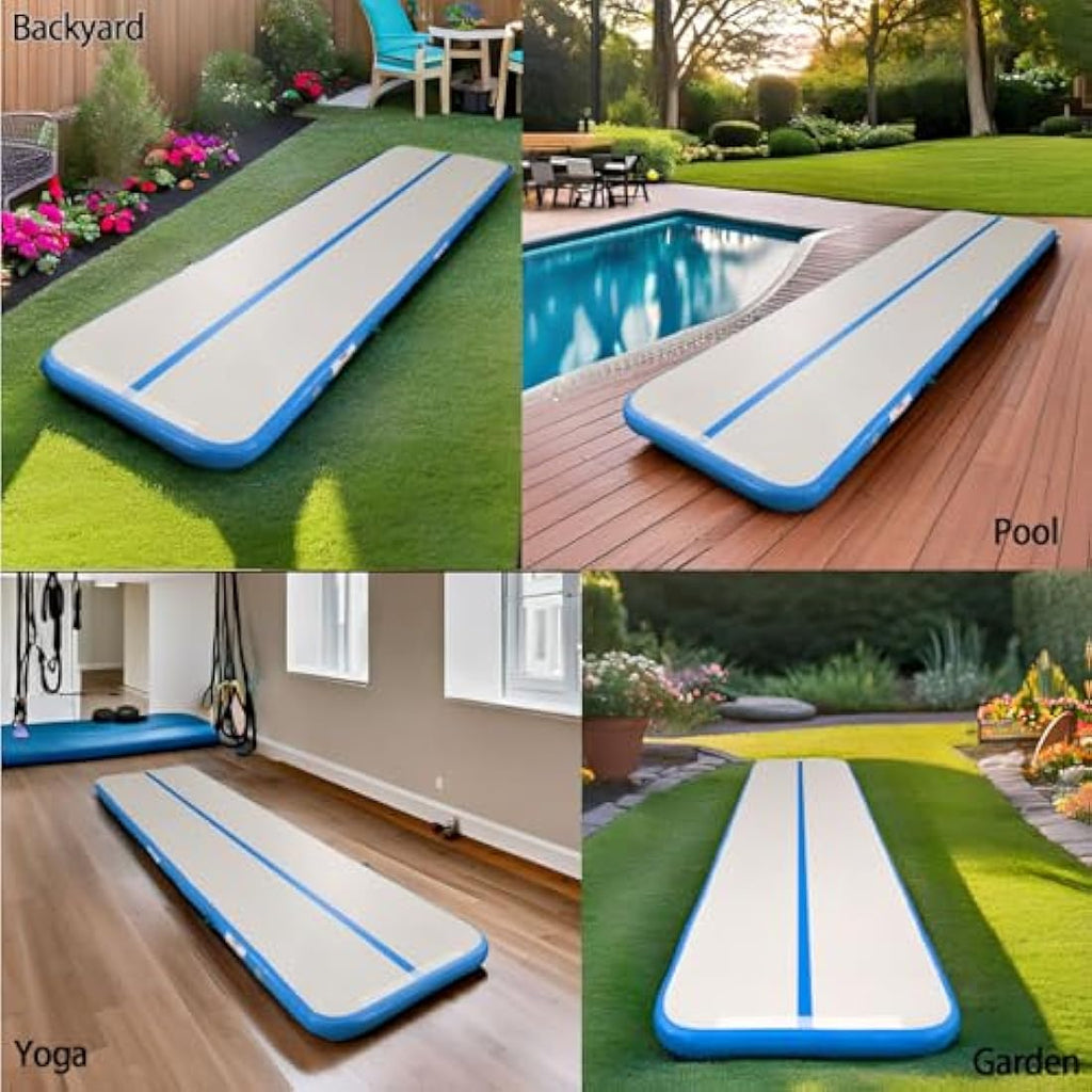 Inflatable Gymnastics Air Mat – Waterproof Tumble Track