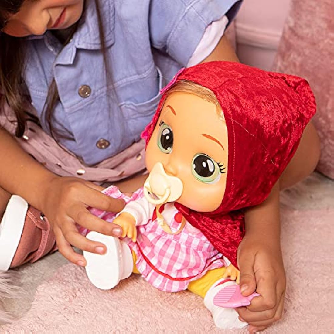 Bebés Llorones Scarlet – Muñeca Interactiva de Juguete para Niñas