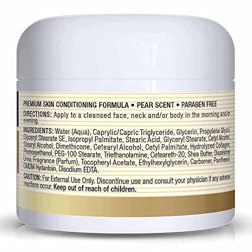 Mason Natural Collagen Beauty Cream - Anti-Aging Moisturizer - 2 oz, 3 Pack