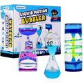 Jolof Store Liquid Motion Bubbler Sensory Toy - 3 Pack Calming Timer