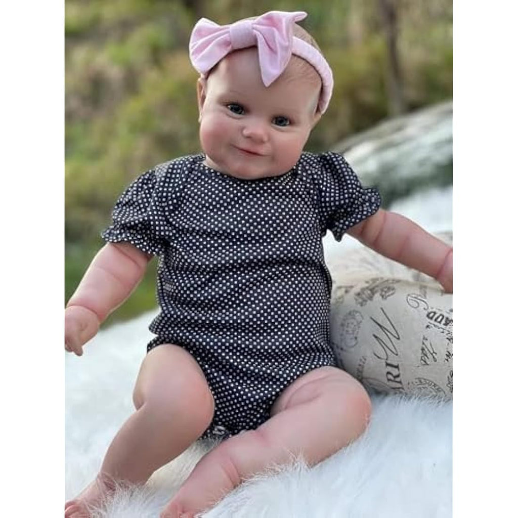 Jolof Store Reborn Baby Doll - 20 Inch Lifelike Soft Silicone Vinyl Maddie