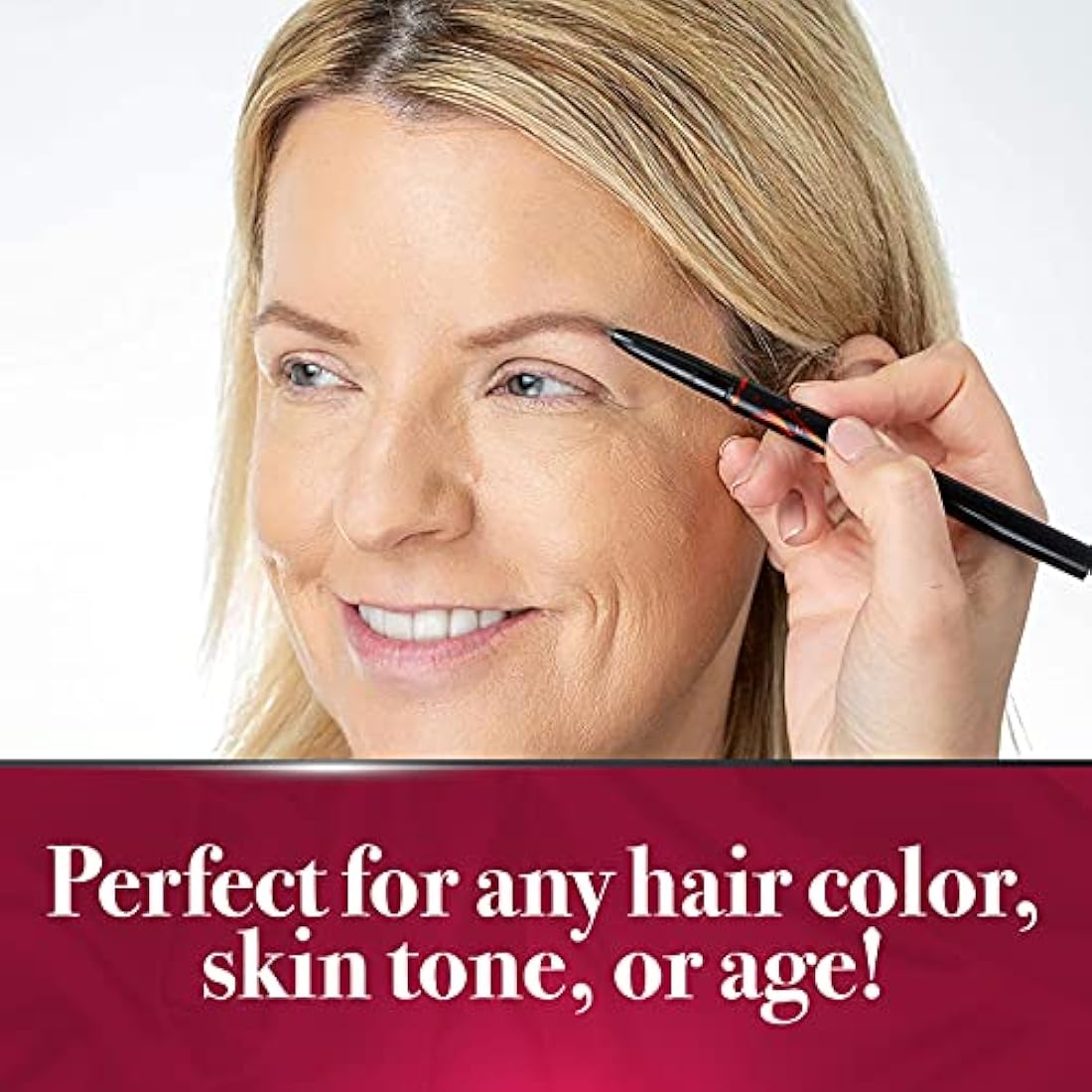ybf Beauty Universal Eyebrow Pencil Duo with Spoolie - Taupe