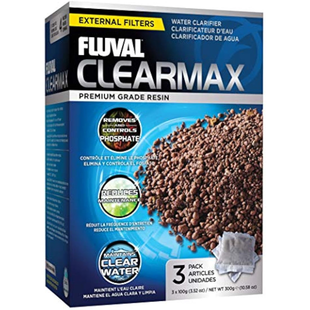 Fluval Clear Max Phosphate Remover - 300g Filter Media for Aquariums