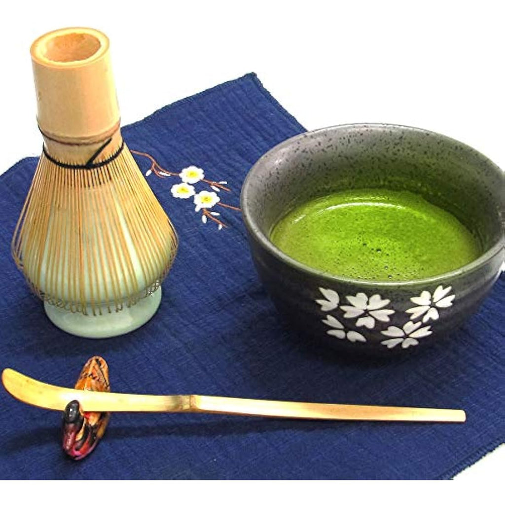 Japanese Matcha Tea Set - 7 Piece Bamboo & Ceramic Kit