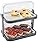 APS Doppeldecker 2-Tier Buffet Display Case with Cooling Trays