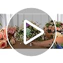 Happyyami 6pcs Floral Foam Bouquet Holder for DIY Wedding Flowers