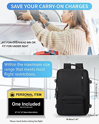 Vacuum Compression Travel Backpack | Ryanair Cabin Bag