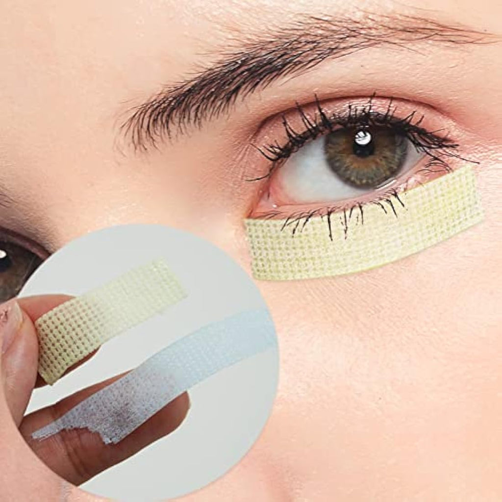 Jolof Store Eyelash Extension Tape – 3 Rolls Breathable Micropore Fabric