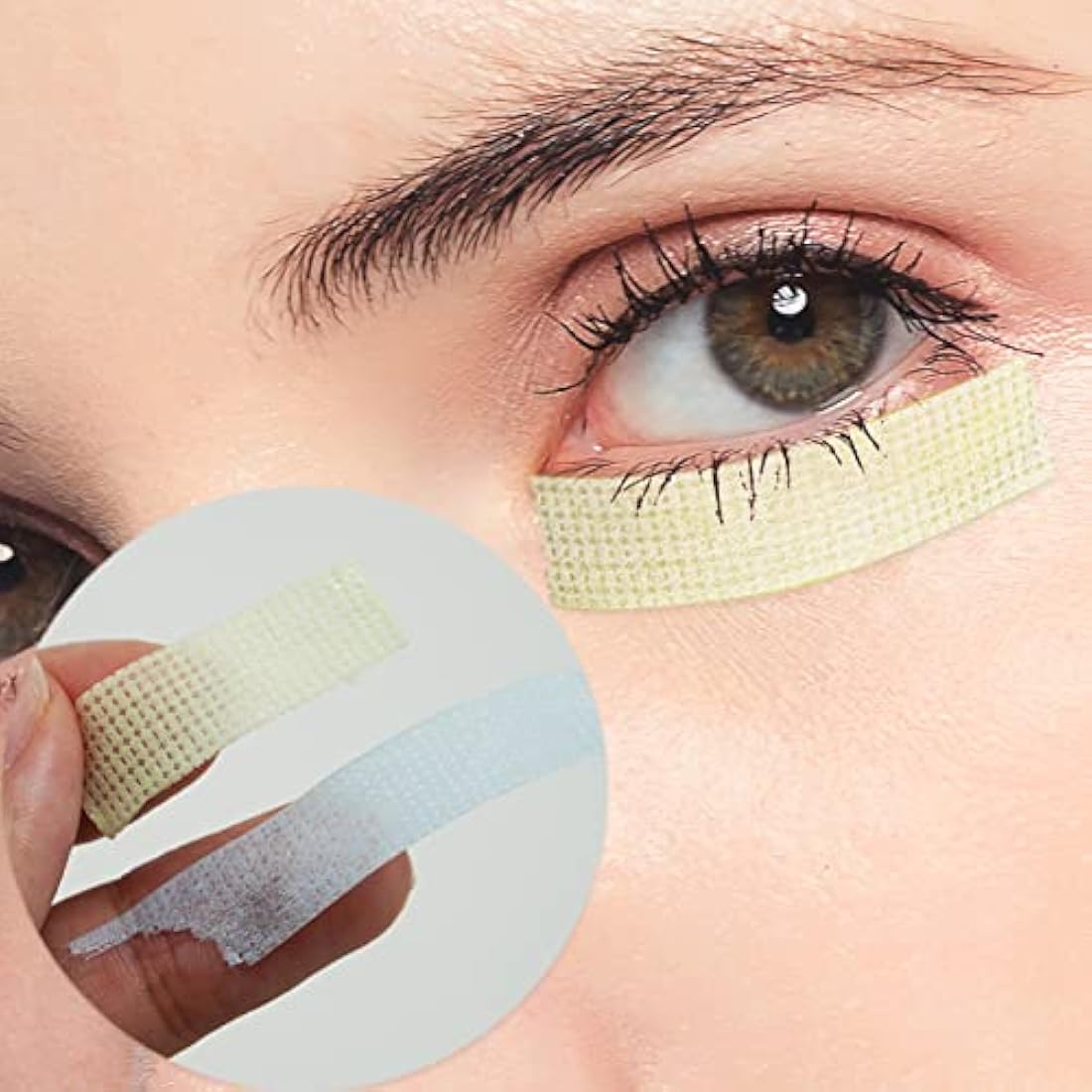 Jolof Store Eyelash Extension Tape – 3 Rolls Breathable Micropore Fabric