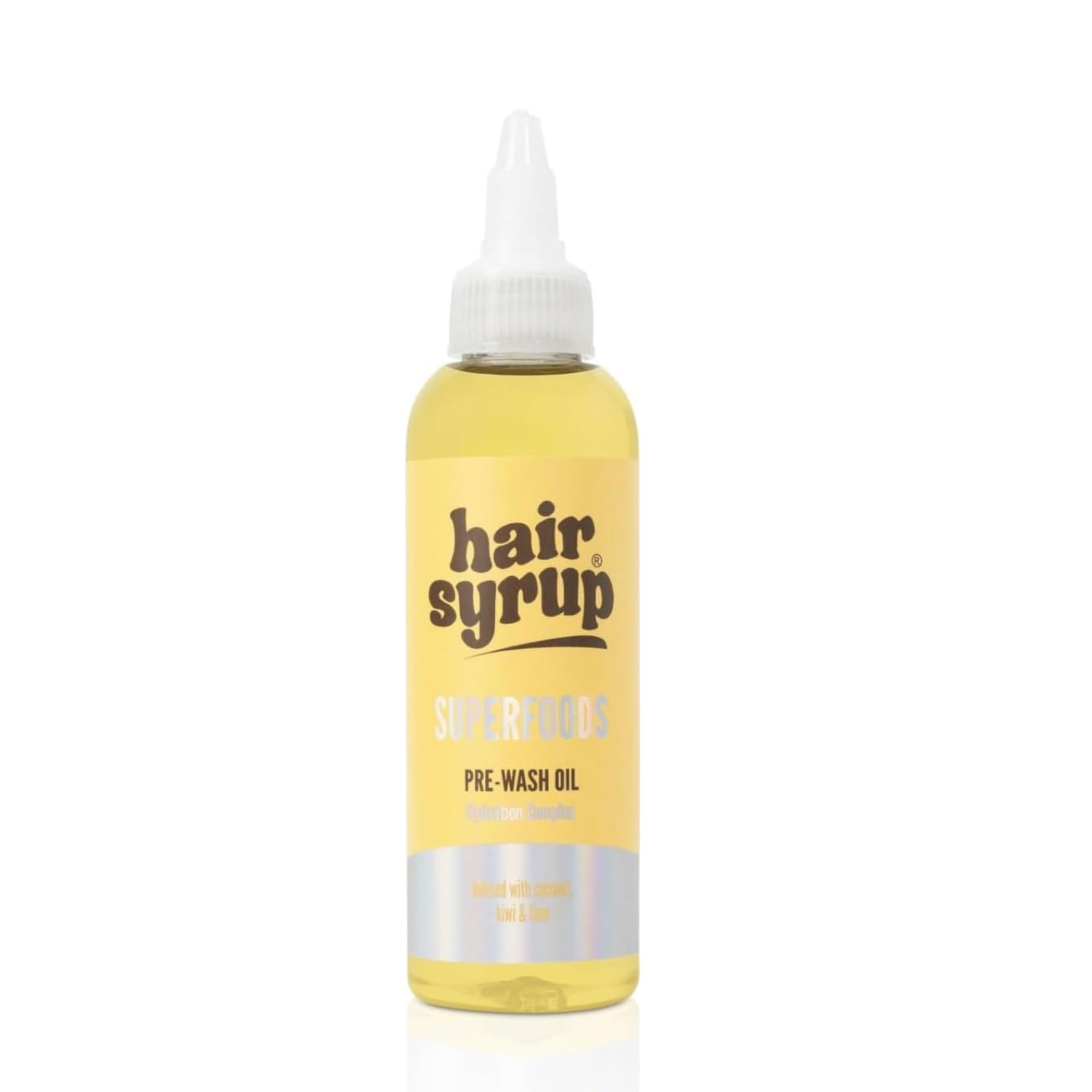 Hair Syrup Superfoods Pre-Wash Hair Oil – Coconut & Kiwi for Damaged Hair