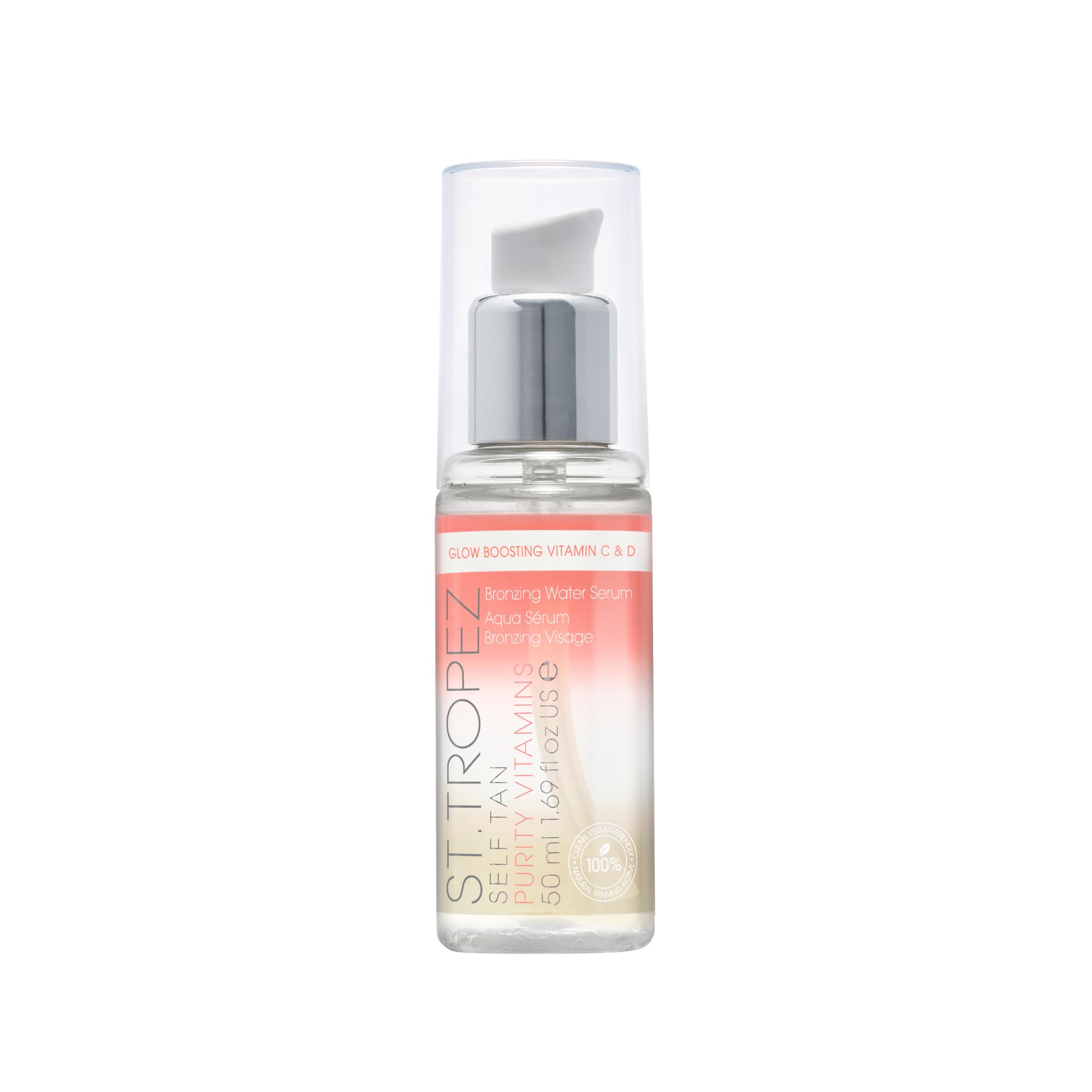 St.Tropez Self Tan Purity Vitamins Face Serum – Glow Bronzing Water 50ml