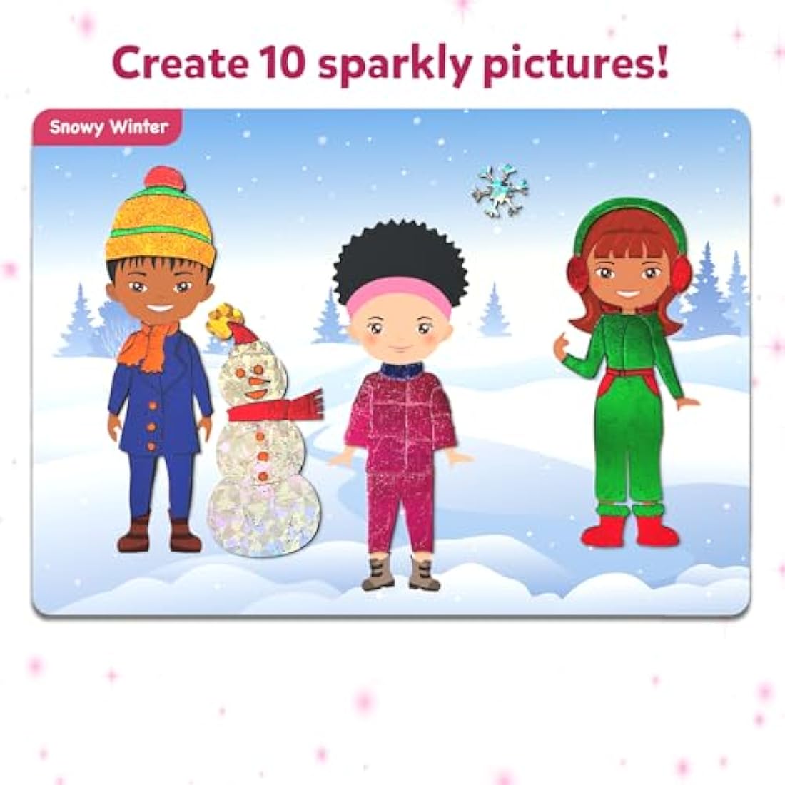 Skillmatics Foil Fun Dress Up | Mess-Free Foil Art & Craft Kit for Kids