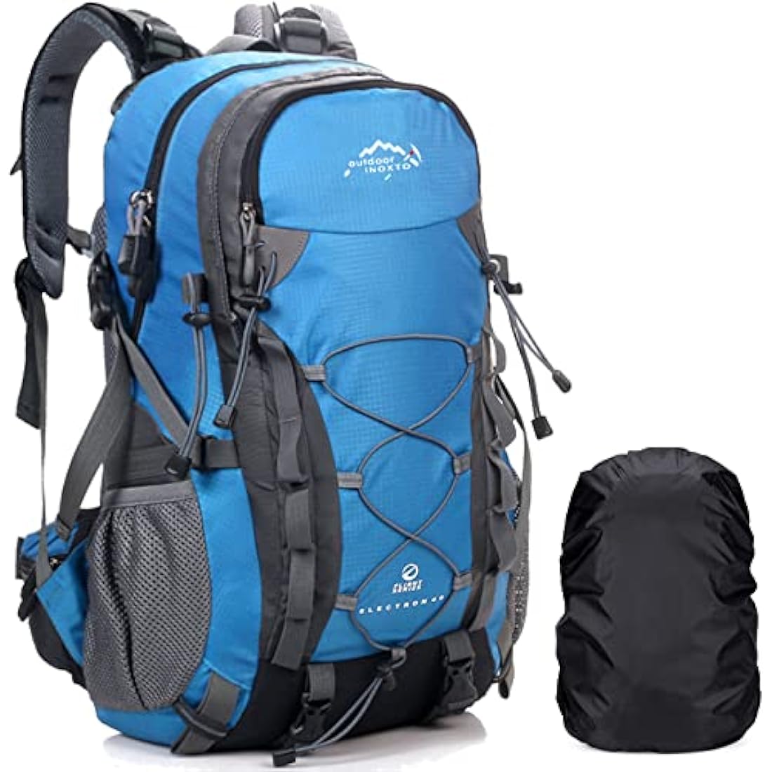 A AM SeaBlue 40L Hiking Backpack | Waterproof Lightweight Trekking Bag