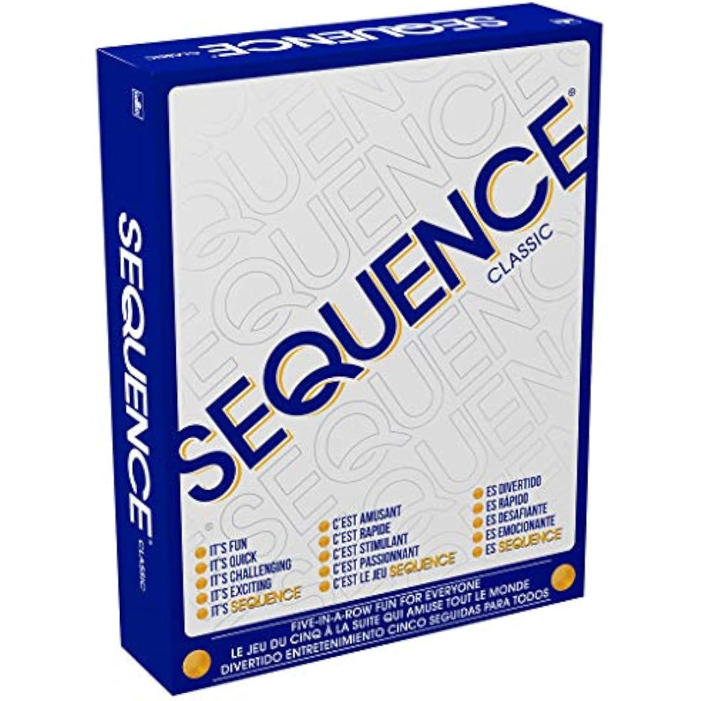 Jax Sequence Board Game – Trilingual Strategy Card Game for Families