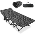 ATORPOK Heavy Duty Camping Cot with Cushion | Portable 450lbs Bed