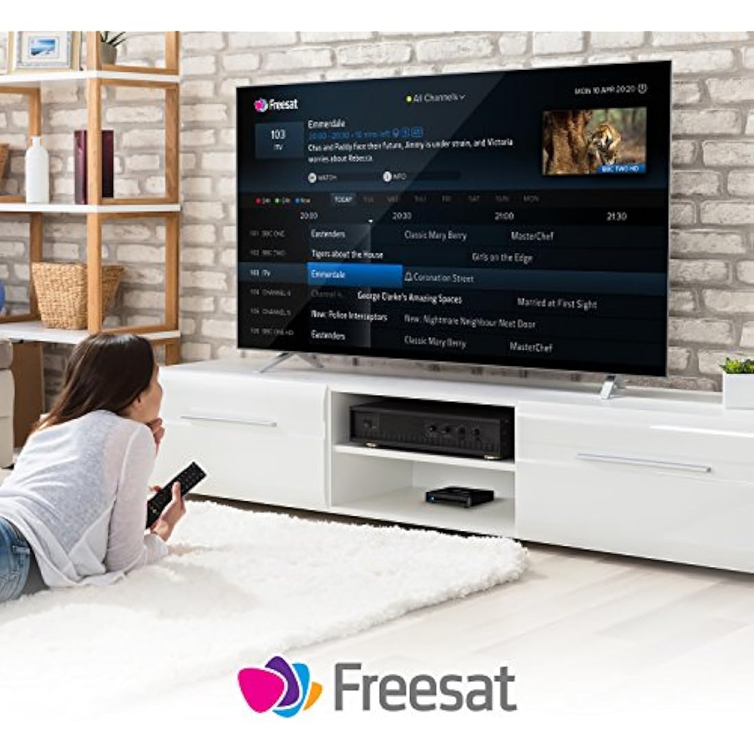 Manhattan SX Freesat HD Box – Satellite TV Receiver with 170+ Channels