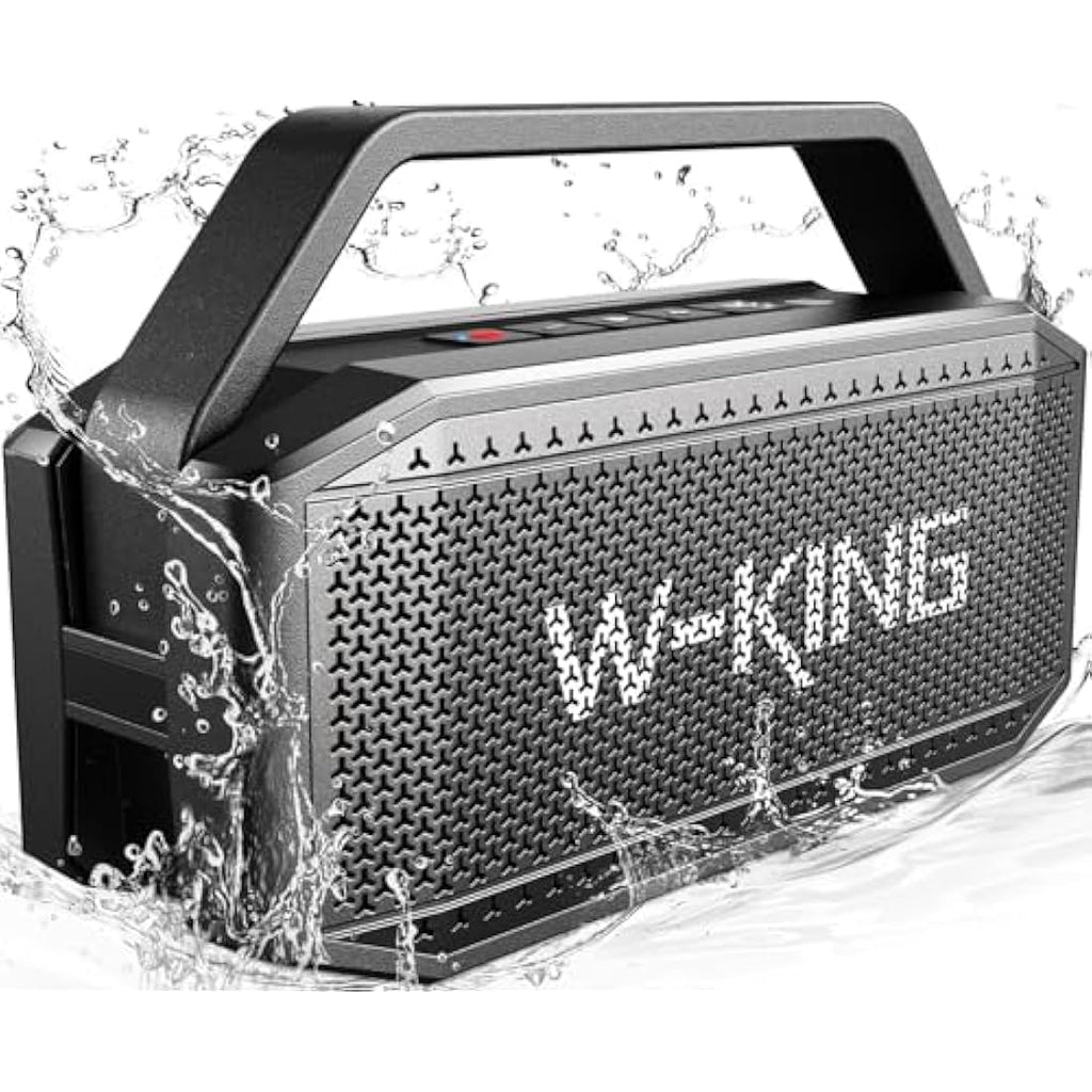 W-KING 100W Portable Bluetooth Speaker – IPX6 Waterproof Outdoor Boombox
