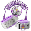 Lehoo Castle Toddler Reins | Anti Lost Wrist Link with Safety Lock - Purple