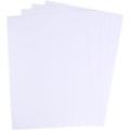 A2 Bright White Craft Cardstock | 180gsm Poster Card 10 Pack