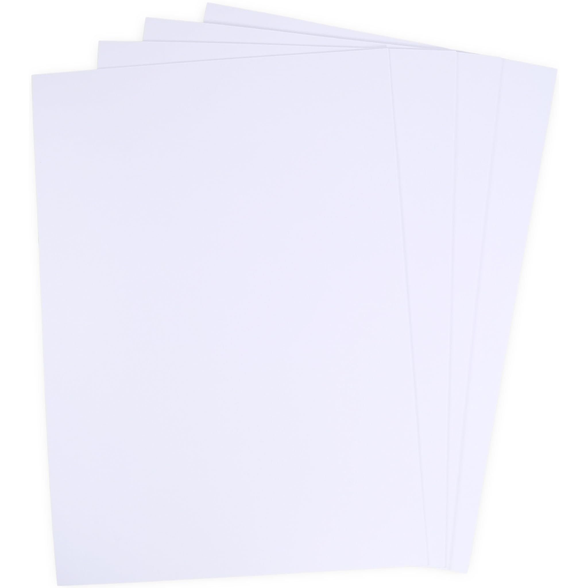 A2 Bright White Craft Cardstock | 180gsm Poster Card 10 Pack