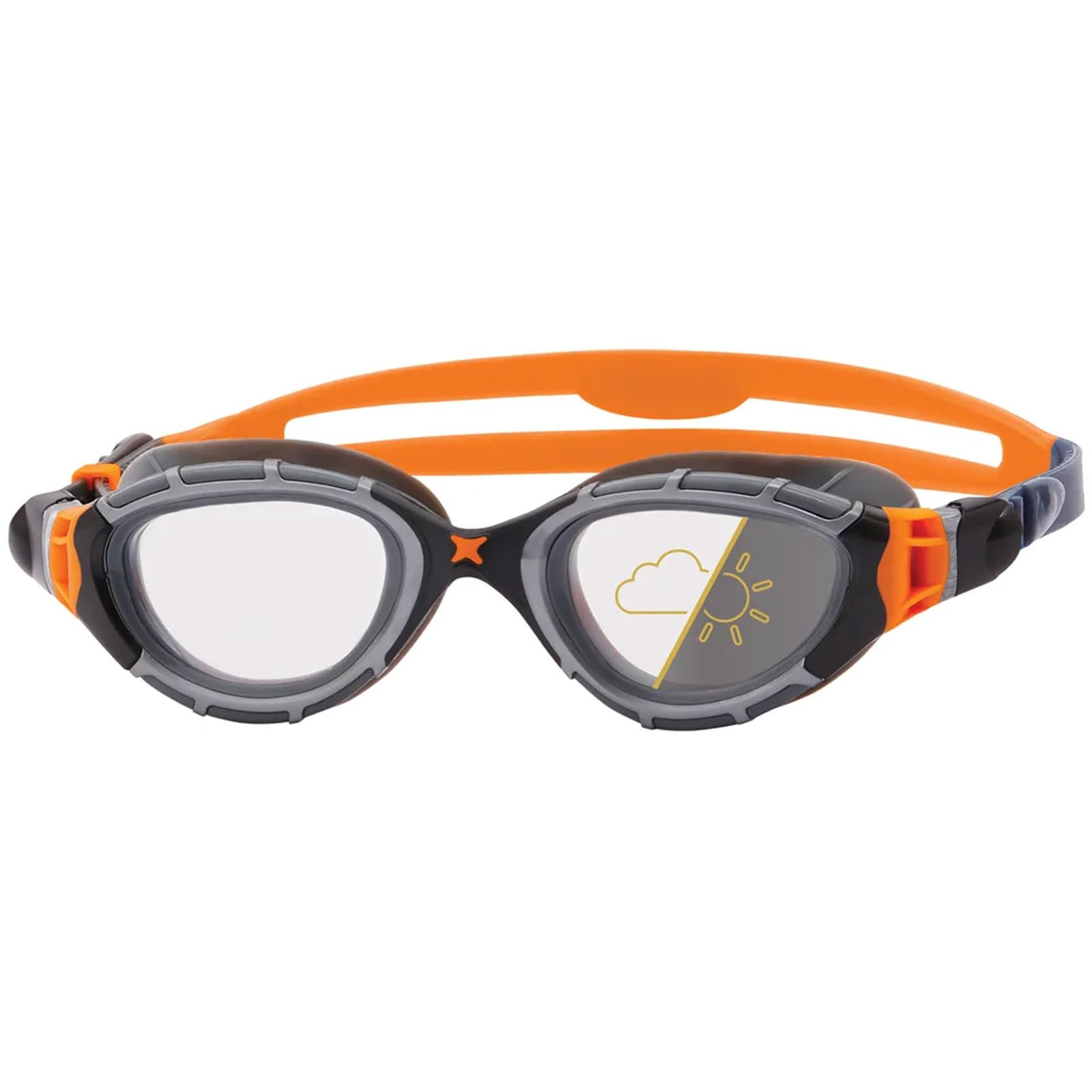 Zoggs Predator Flex Swimming Goggles – Photochromatic Reactor Lenses