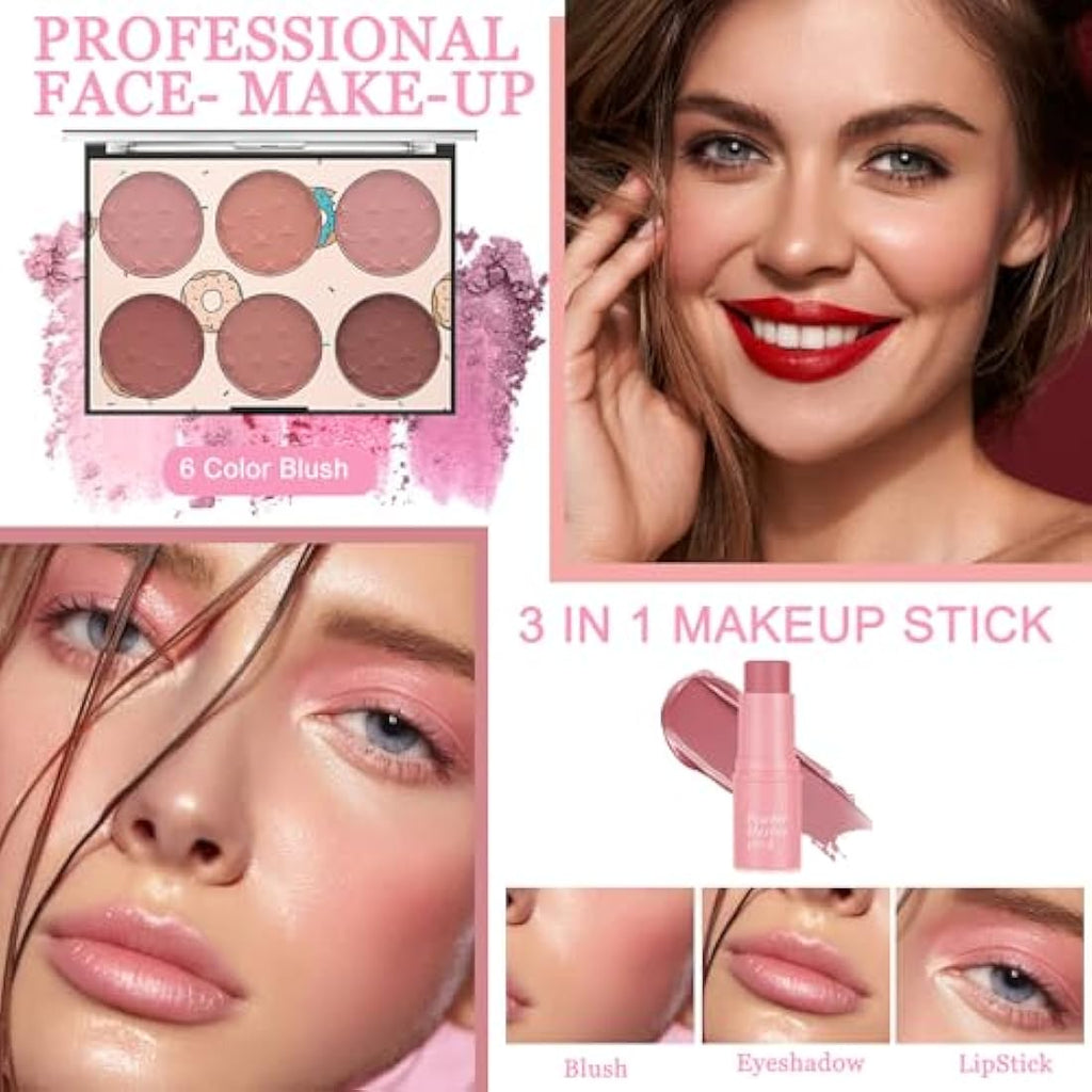 Ruicen Full Makeup Kit for Women & Teens | 40 Color Eyeshadow Set