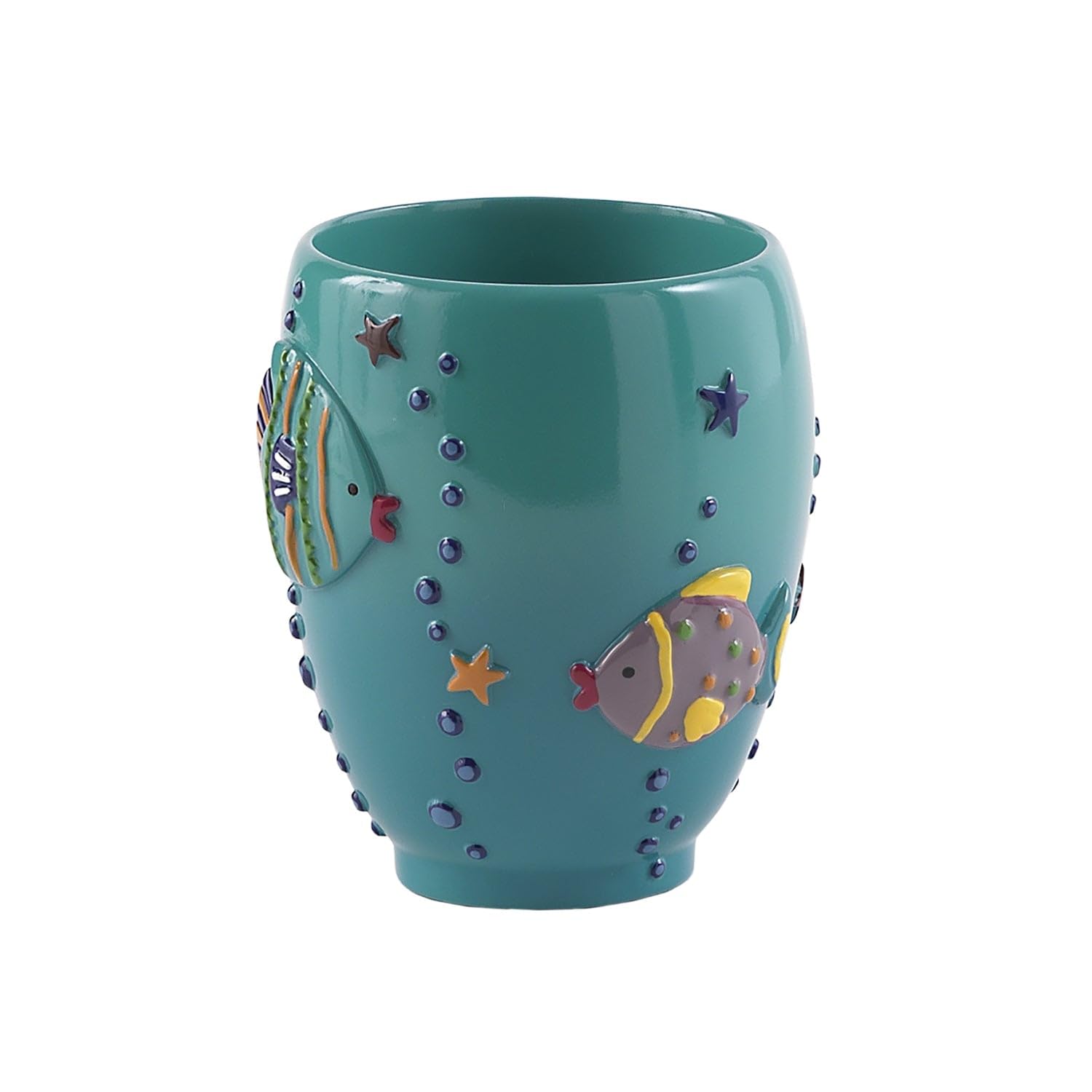 Gedy Dori Portacepillos de Resina – Turquesa – Accesorio de Baño