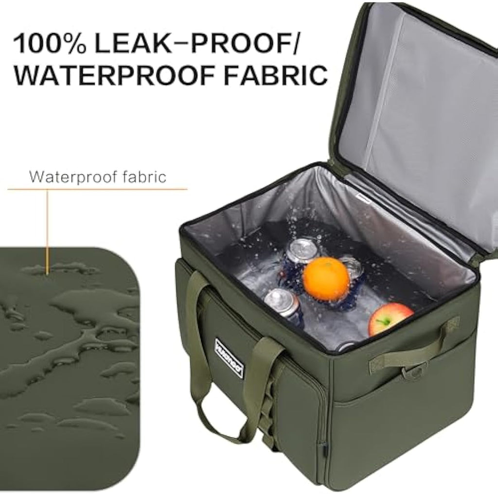 Hulongo 30L Insulated Cooler Bag – Leakproof Waterproof Thermal Bag