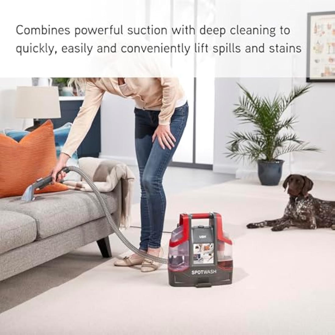 VAX SpotWash CDCW-CSXS Spot Cleaner for Carpets, Upholstery & Pets