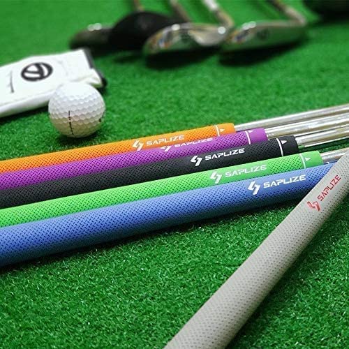 SAPLIZE Golf Grips – 13 Piece Rubber Club Grip Set with Regripping Kit