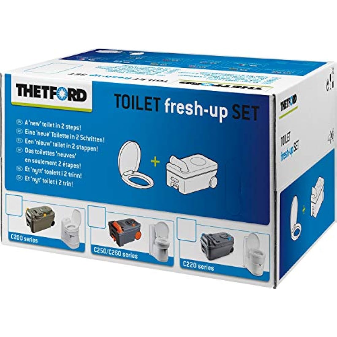 Thetford Fresh-Up Set for C250/C260 - Waste Tank with Wheels and Seat
