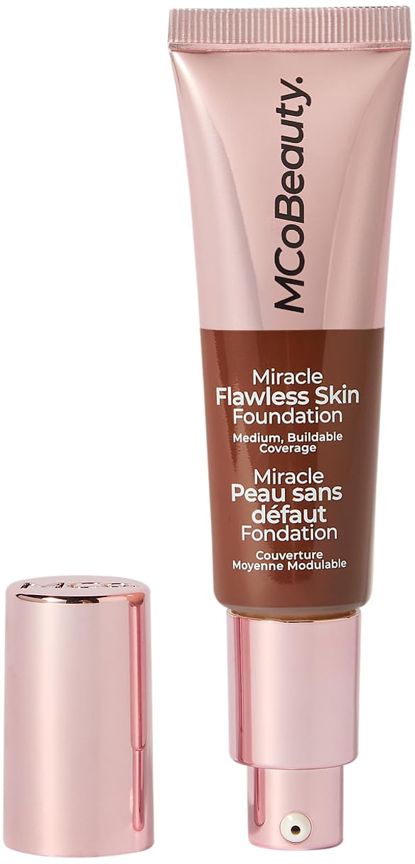 MCoBeauty Miracle Flawless Liquid Foundation – Espresso – Dewy Finish