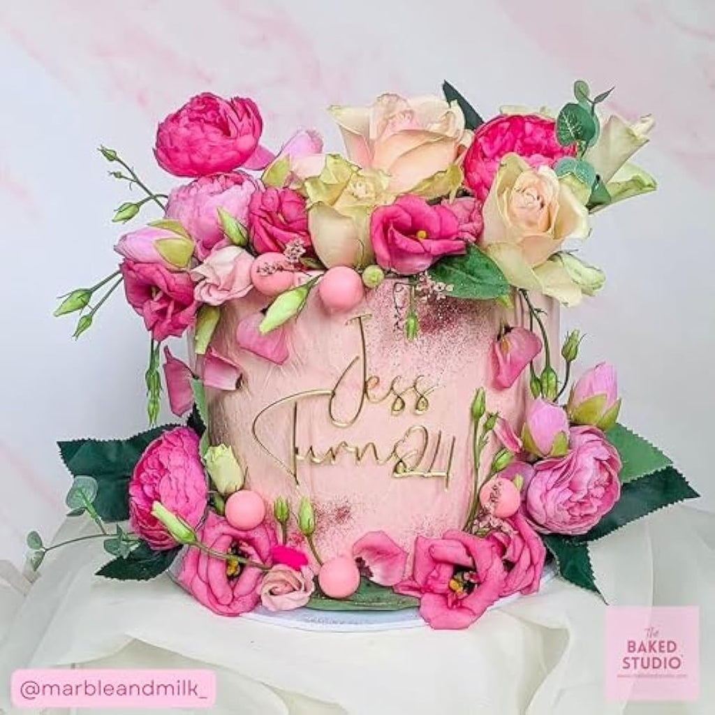 Silk Peony and Tea Rose Artificial Bouquet – Light Rose