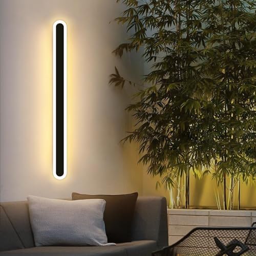 Mikeru 120CM Dimmable LED Modern Wall Light | IP65 Outdoor Long Sconce