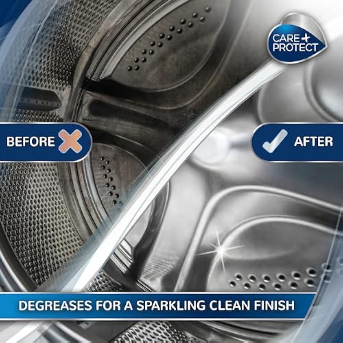 Care+Protect 3-in-1 Washing Machine & Dishwasher Cleaner - 24 Month Pack