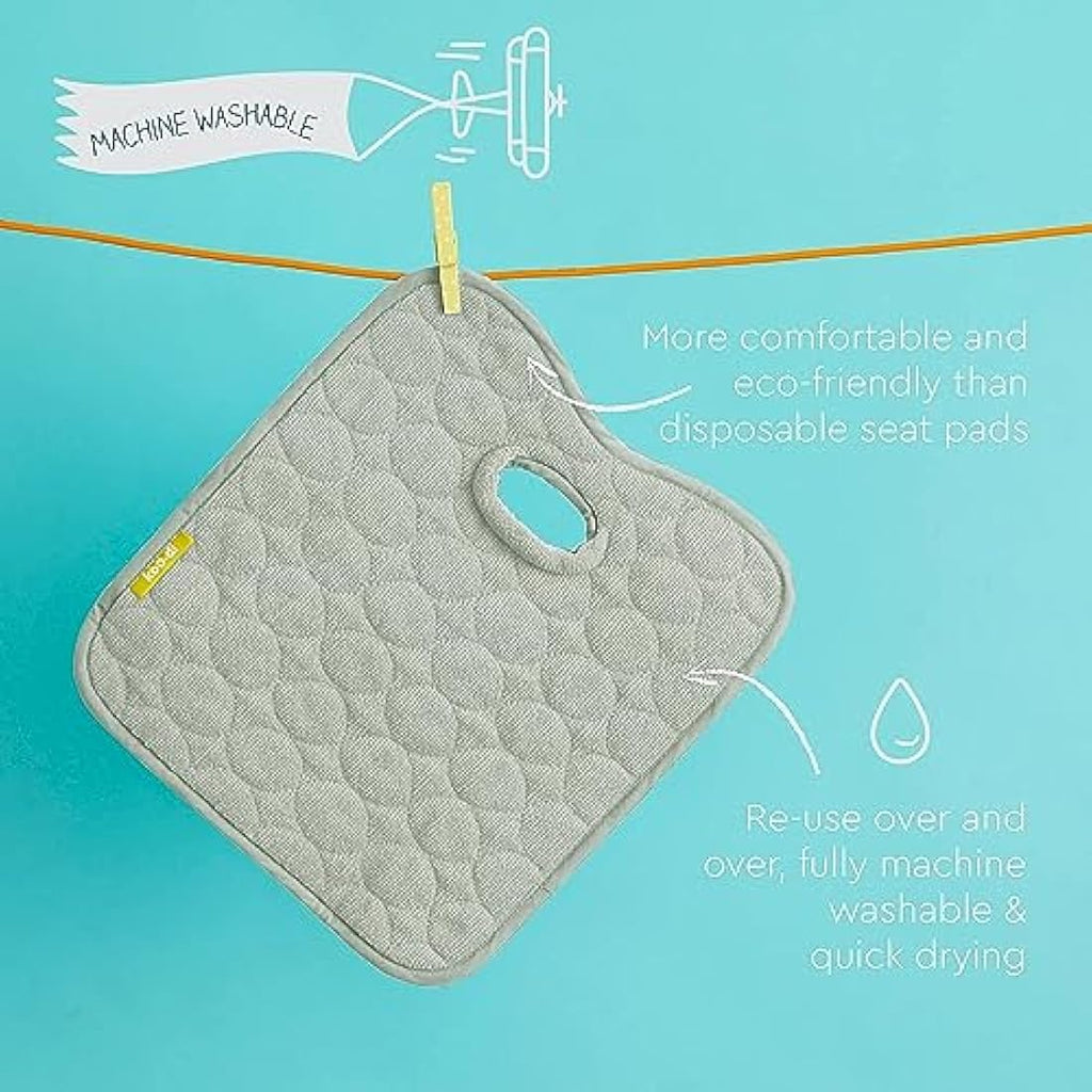 Koo-Di Oopsie Do Do Waterproof Car Seat Protector & Pushchair Liner - Grey