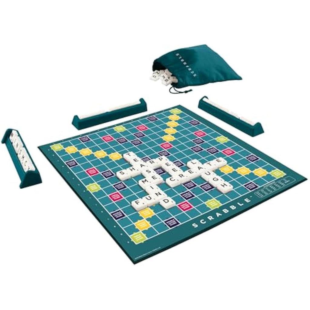 Mattel Games Scrabble Classic Crossword Board Game - English Version