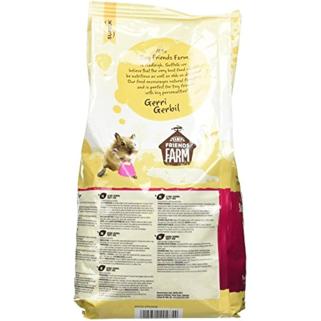 Supreme Gerri Gerbil Food – Nutritionally Balanced Foraging Diet, 850g