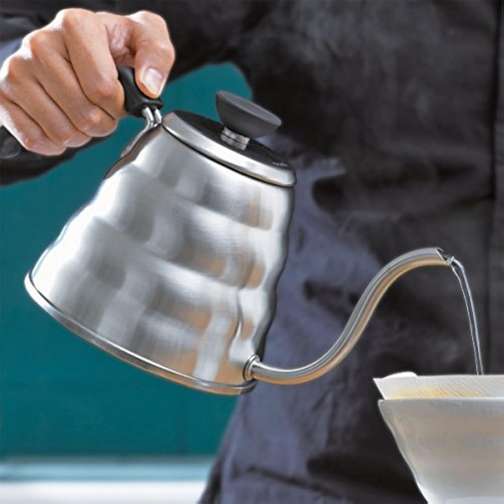 Hario V60 Buono Gooseneck Kettle – 1.2L Stainless Steel Stovetop