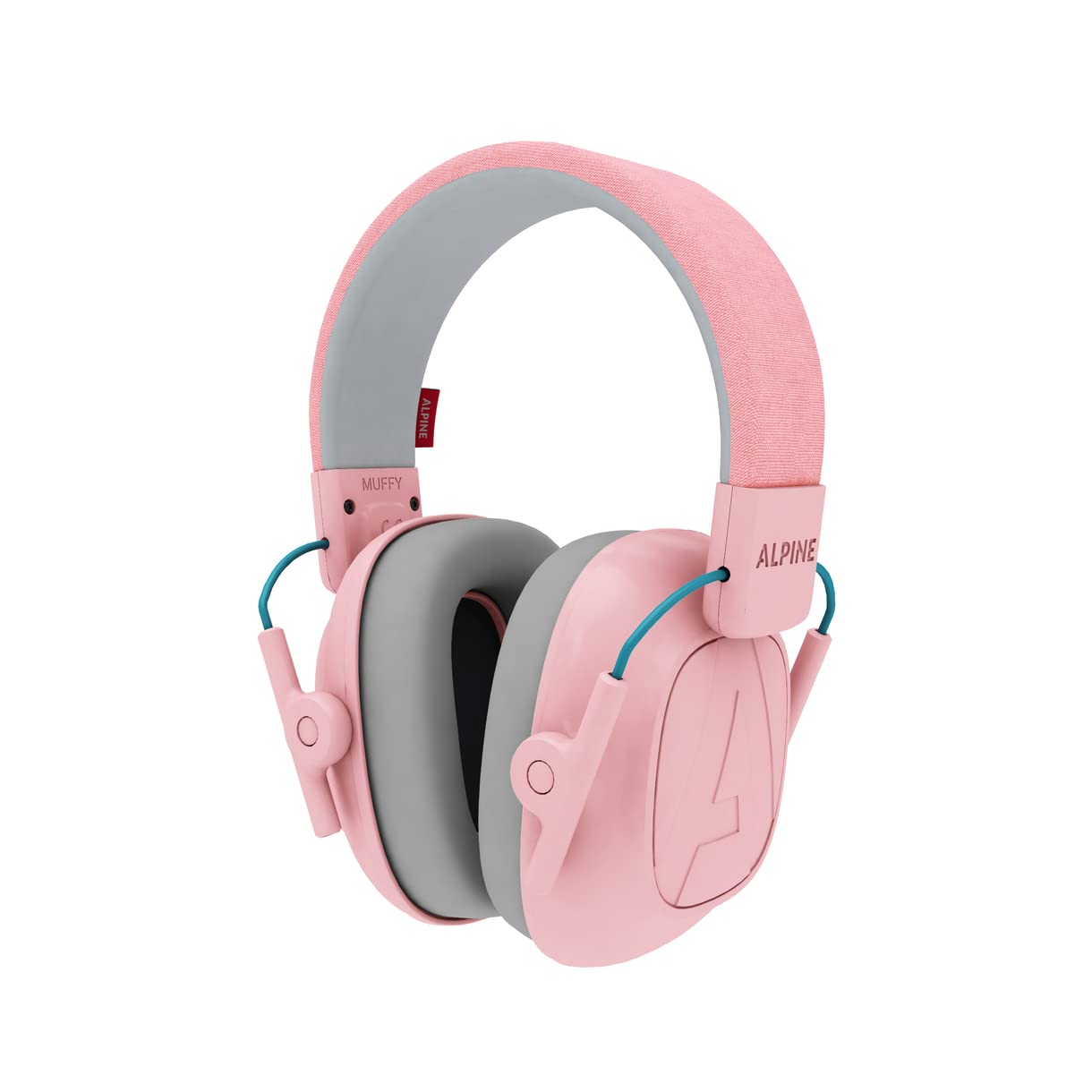 Alpine Muffy Kids Ear Defenders – 25dB Noise Cancelling Earmuffs, Pink