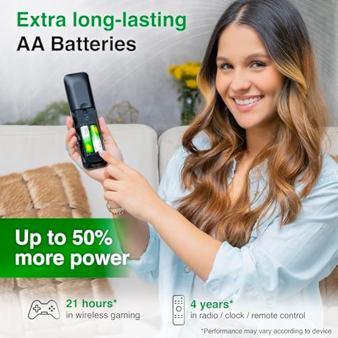 GP Batteries AA Extra Alkaline 1.5V Batteries - 80 Pack Bulk Storage Box