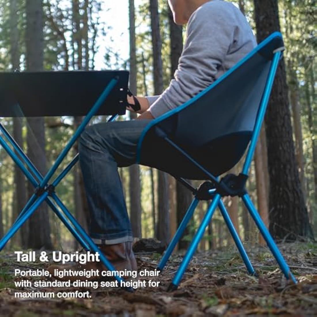 Helinox Café Chair – Lightweight Collapsible Outdoor Dining Chair