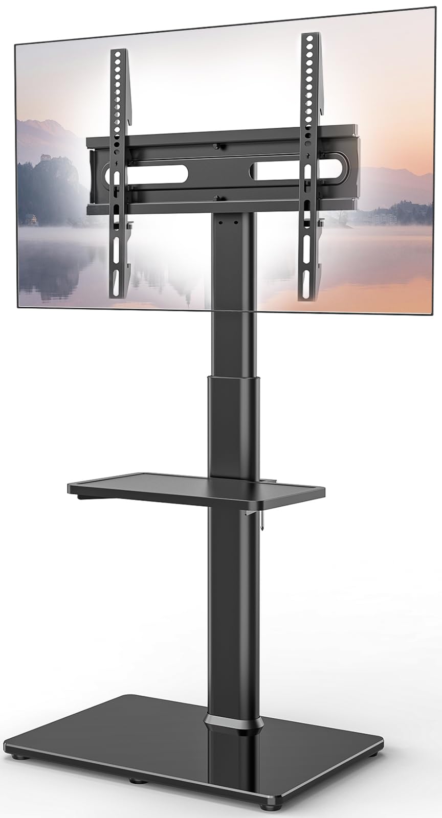 Jolof Store Universal Floor TV Stand | Swivel Mount for 27-65 inch TVs