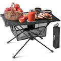 Zune Lotoo Portable Folding Camping Table – Lightweight Aluminum Picnic Table