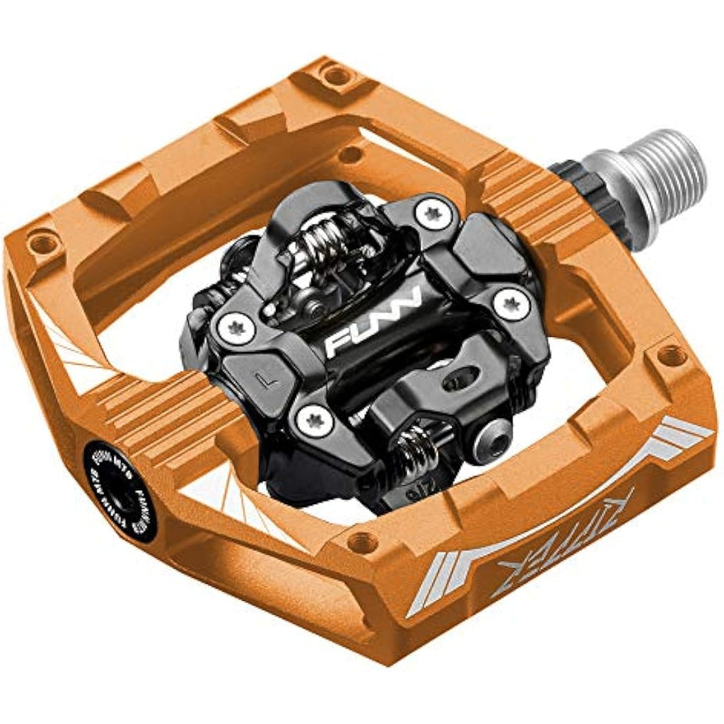 Funn Ripper MTB Clipless Pedals | SPD Compatible 6061 Alloy Platform