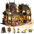 Jolof Store DIY Miniature Dollhouse Kit – Holo Magic City Wooden House